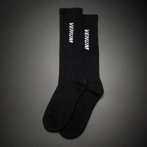 Venum | Официален Вносител за България Чорапи за Бокс Venum Essential Over-the-Calf Socks - Black/White - M
