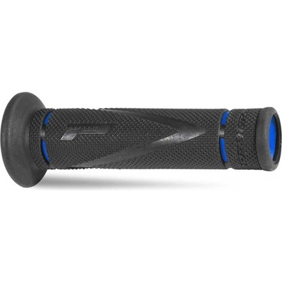 PROGRIP gripy PG838 ROAD (22+25mm, délka 122mm) barva černá/modrá (dvousložkové) (838-150) (PG838/5)