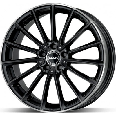 MAK Komet 8x18 5x112 ET48 black mirror ring