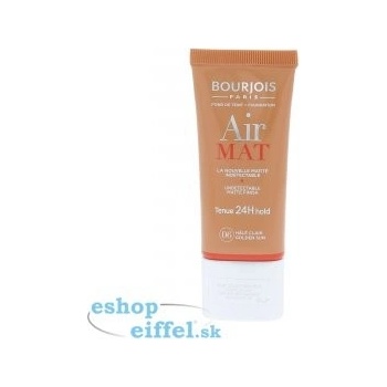 Bourjois Paris Air Mat SPF10 zmatňujúci make-up 06 Golden Sun 30 ml
