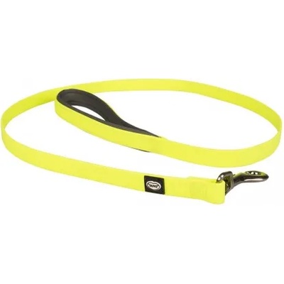 Duvoplus Explor South PVC Neon повод за кучета - Неон Жълт, дължина 100 см, ширина 20 мм, Белгия - 11084