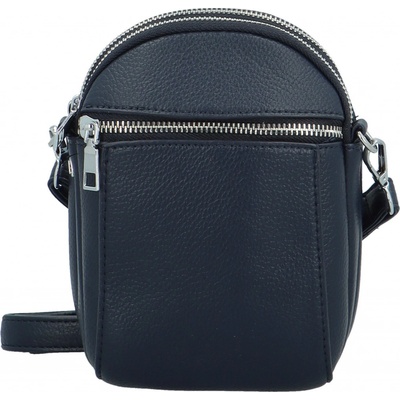 Trendy dámská koženková crossbody kabelka Kirké tmavě modrá