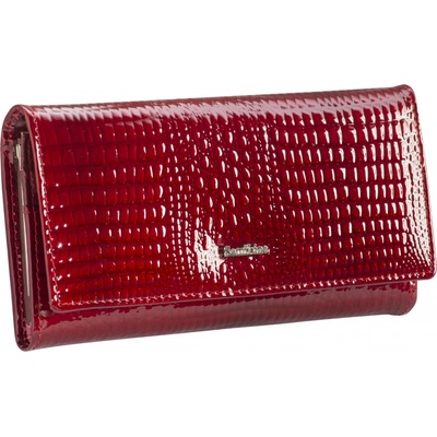Semiline kožená peňaženka RFID P8228 2 červená