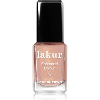 LONDONTOWN lakur Amber Lights lak na nehty růžovozlatá 12 ml