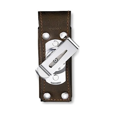 Victorinox Kožené pouzdro pro Spirit s rotačním klipem hnědé 4.0822.L1 – Zboží Dáma