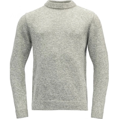 Devold Arktis Sweater Crew Neck Men grey melange