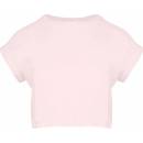 Mantis Dámske Crop top tričko Jemne ružová