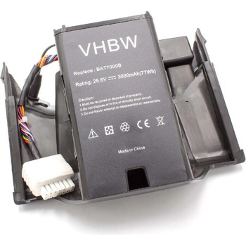 VHBW Батерия за Robomow City MC150 / City MC300 / City MC400, 25.6V, 3.0Ah (800115510)