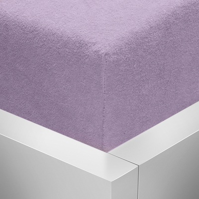 Stanex froté napínací prostěradlo světle fialové 90x200