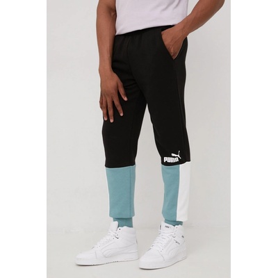 Puma ESS Block Sweatpants TR čierna modrá