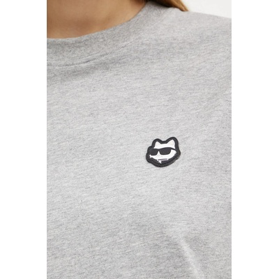 Karl Lagerfeld Памучна тениска Karl Lagerfeld IKON (A1W17025)