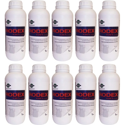 Pel Gar, Великобритания Родекс 10 кг. - концентрат за приготвяне на родентицидни примамки (610-901)