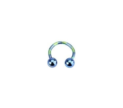 Piercing ucha T11-BLUE1,2