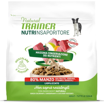 Natural Trainer NutrInsaporitore mrazem sušený topper Adult Hovězí 7 x 120 g