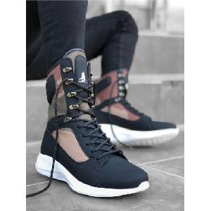 BOA Shoes Унисекс спортни боти ba0600 - Черни с Камуфлаж #321990 (321990_Черно)