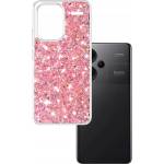 Techsuit Калъф за Xiaomi Redmi Note 13 Pro+ 5G - Sparkly Glitter - Розов (KF2324133)