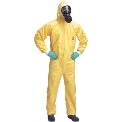 DuPont Tychem C Jednorázový voděodolný oblek žlutý XL – Zboží Dáma