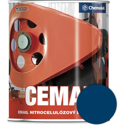 Chemolak C 2001 CEMAL Nitrocelulózový email 4550 návestná modrá 0,75L