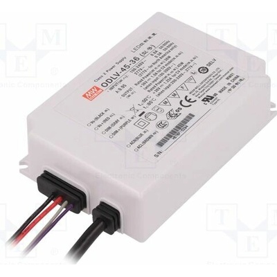 MEAN WELL ODLV-45-36 Napájecí zdroj: spínaný; LED; 45W; 36VDC; 1,25A; 90÷295VAC; IP67