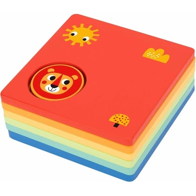 Tooky Toy Дървен логически сортер th958