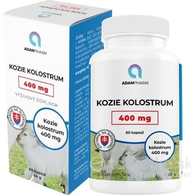 ADAMPharm KOZIE KOLOSTRUM 400mg 60 kapsúl