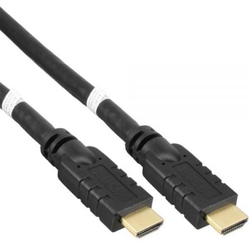 PremiumCord HDMI кабел с усилвател, High Speed, Ethernet, 4K@60Hz, тройно екраниран, V2.0, златни конектори, 20m, PremiumCord, kphdm2r20 (kphdm2r20) (kphdm2r20)