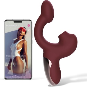 Magic Motion Magic Ponder Licking Dual Stimulation Vibrator App Controlled Red