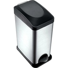UTC Odpadkový kôš 15 l čierny/nerez UT0065