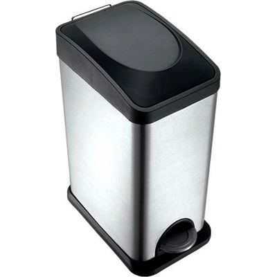UTC Odpadkový kôš 15 l čierny/nerez UT0065