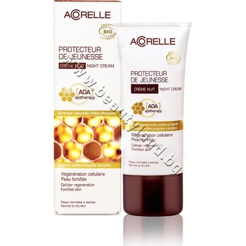 Acorelle Нощен крем Acorelle Youth Protector Night Cream, p/n AC-42015 - Био нощен крем за лице за нормална към суха кожа (AC-42015)