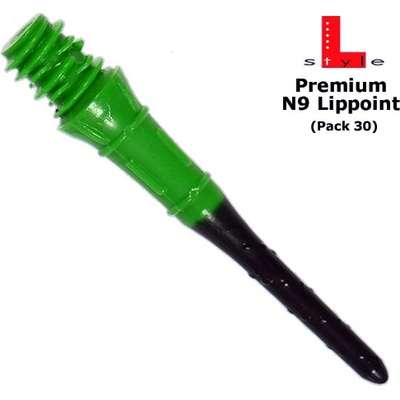 L-Style Hroty Natural Nine Premium LipPoint N9 Soft Green 30 Ks