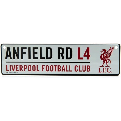 Fan-shop Plechová cedule LIVERPOOL FC Window