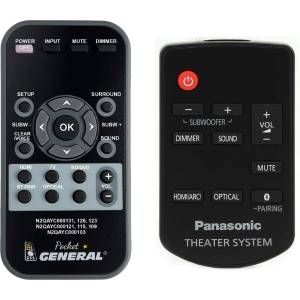 GENERAL Panasonic n2qayc000126 - дистанционно управление дубликат (n2qayc000126) Дистанционно