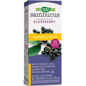 Nature's Way Sambucus Immune Сироп, 120 ml, Nature's Way (6974)