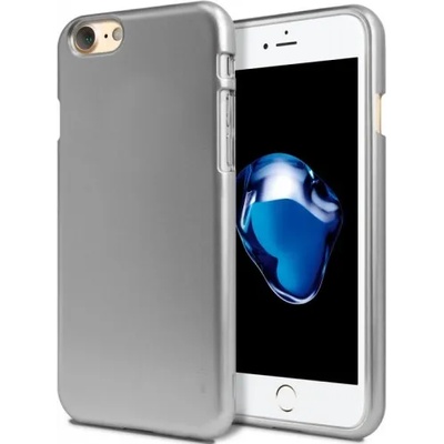 Apple Силиконов калъф кейс Mercury за iPhone 7 Plus / iPhone 8 Plus, сив