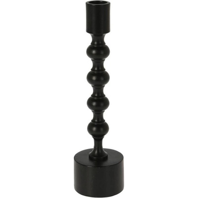 Home Styling Collection Černý svícen, 23 cm