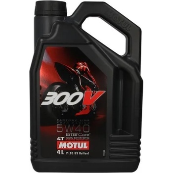 Image 1 of MOTUL 300V 5W-40 4T FL 4 l