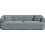 Cosmopolitan Design Тъмносив диван от рипсено кадифе 255 cm Campi - Cosmopolitan Design (COS_4S_266_F1_CAMPI6)