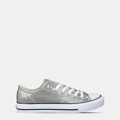 SoulCal Дамски обувки SoulCal Canvas Low Shoes Womens - Silver