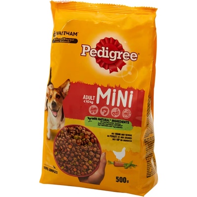 Pedigree Adult Mini kuřecí a zelenina 0,5 kg