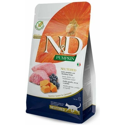 N&D Pumpkin Neutered lamb 1,5 kg