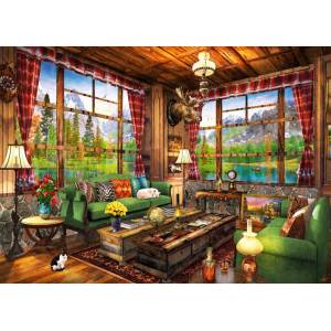 Bluebird Puzzle - Puzzle Davison: Mount Cabin View - 500 piese