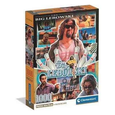 Clementoni Compact. Cult Movies The Big Lebowsky 1000 dielov