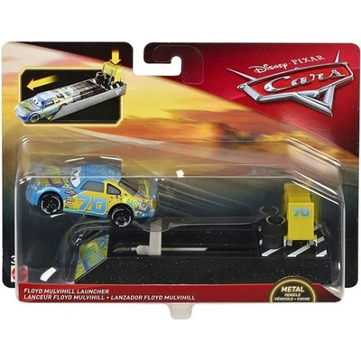 Mattel Cars 3 Vystřelovač s autíčkem Floyd Mulvihill