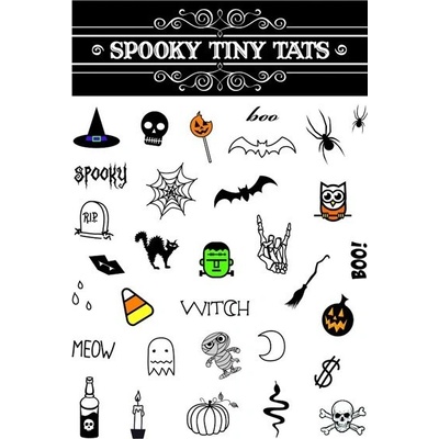 Hallowenské tetovačky sada 1