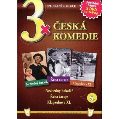 3x - Česká komedie 5. DVD