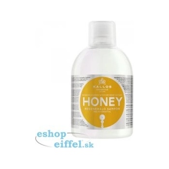 Kallos Honey regeneračný šampón na vlasy 1000 ml