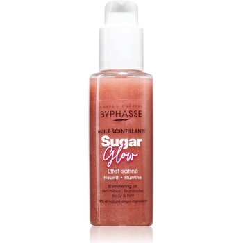BYPHASSE Sugar Glow блестящо масло за тяло и коса 100ml