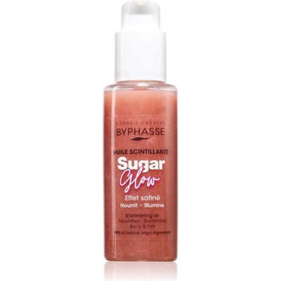 BYPHASSE Sugar Glow блестящо масло за тяло и коса 100ml