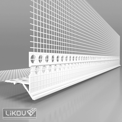 LIKOV LTDU 2500/VERTEX/lišta s nepřiznanou okapnicí - malé balení 25m/bal. (10ks)